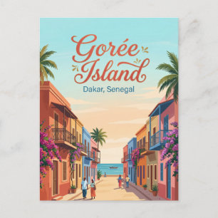 Gorée Island Senegal Postcard
