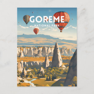 Goreme National Park Travel Postcard