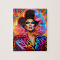 Gorgeous 1980s Drag Queen