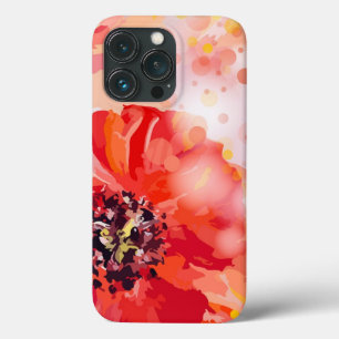 Gorgeous abstract floral  iPhone 13 pro case