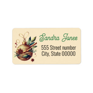 Gorgeous address labels coffee