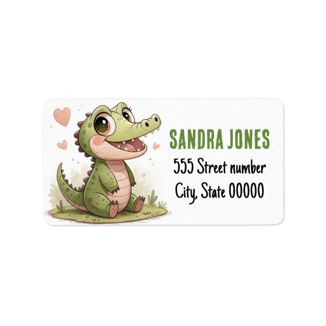 Gorgeous address labels cute (Front)