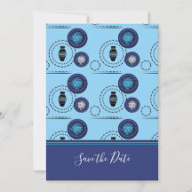 Gorgeous African Print Ankara Fabric  Invitation