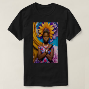Gorgeous African woman with a watch T-Shirt