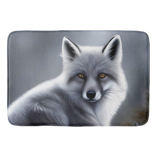 Gorgeous Artic Fox Bath Mat