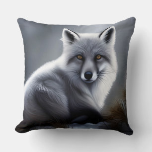 Gorgeous Artic Fox  Cushion