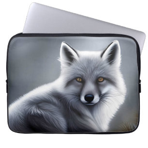 Gorgeous Artic Fox  Laptop Sleeve