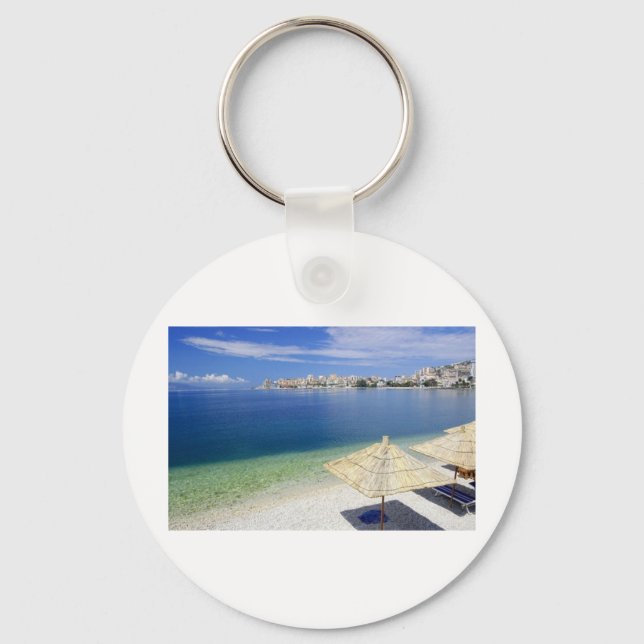 GORGEOUS BEACH VIEW KEY RING (Front)