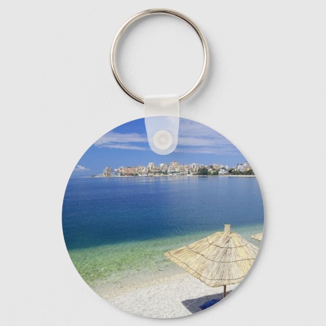 GORGEOUS BEACH VIEW KEY RING (Front)
