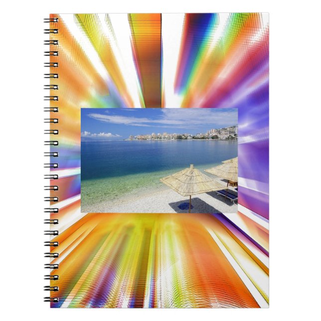 GORGEOUS BEACH VIEW NOTEBOOK (Front)