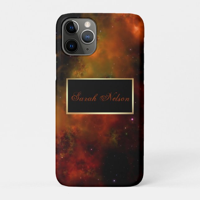 Gorgeous Beautiful a Fiery Galaxy Case-Mate iPhone Case (Back)