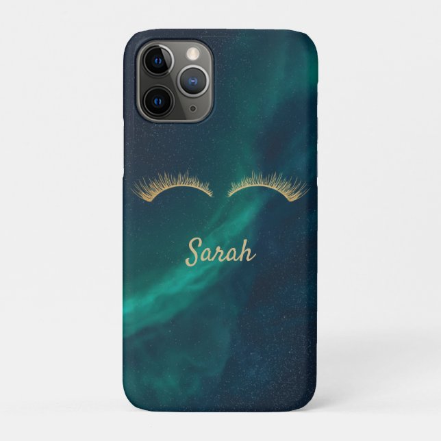Gorgeous Beautiful Galaxy, Faux Lashies Case-Mate iPhone Case (Back)