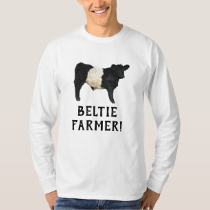 Gorgeous Belted Galloway Steer Cutout T-Shirt