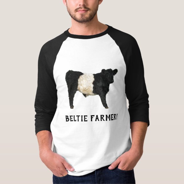 Gorgeous Belted Galloway Steer Cutout T-Shirt (Front)