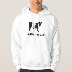 Gorgeous Belted Galloway Steer Cutout T-Shirt Hoodie