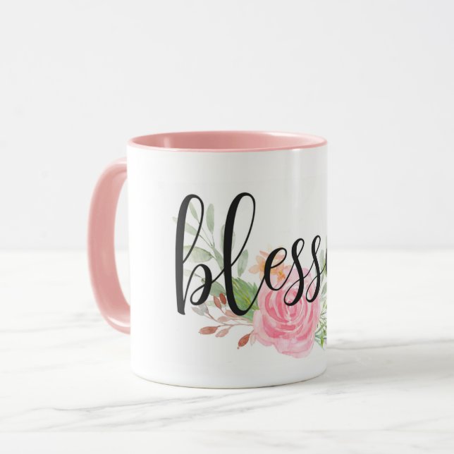 Gorgeous Blessed Two-Tone Mug (Front Left)