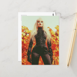 Gorgeous Blonde Woman Postcard