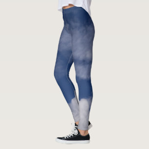 Gorgeous blue sky leggings