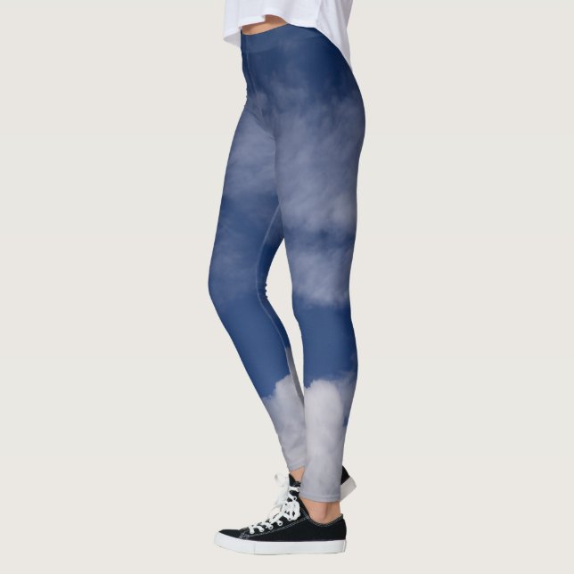 Gorgeous blue sky leggings (Left)