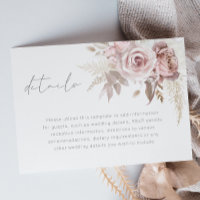 Gorgeous Blush Floral Wedding Details