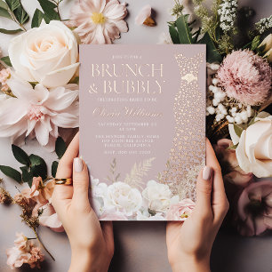 Gorgeous Blush Pink Brunch & Bubbly Bridal Shower