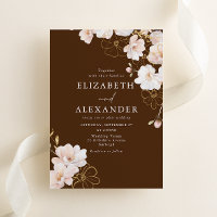 Gorgeous Blush Wildflowers Stunning Wedding