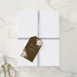 Gorgeous Boho Floral Wedding Gift Tags