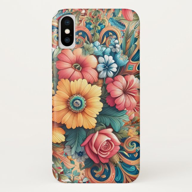 Gorgeous Bouquet of Flowers Case-Mate iPhone Case (Back)
