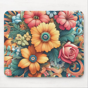 Gorgeous Bouquet of Flowers Mouse Pad