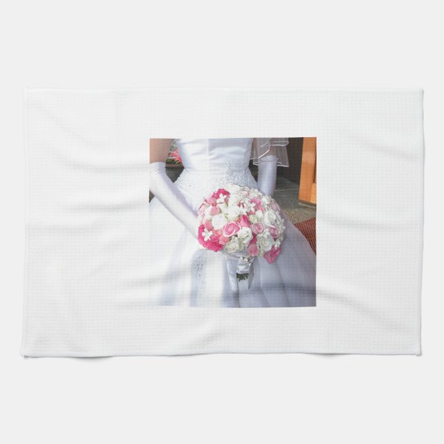 GORGEOUS BOUQUET TEA TOWEL (Horizontal)