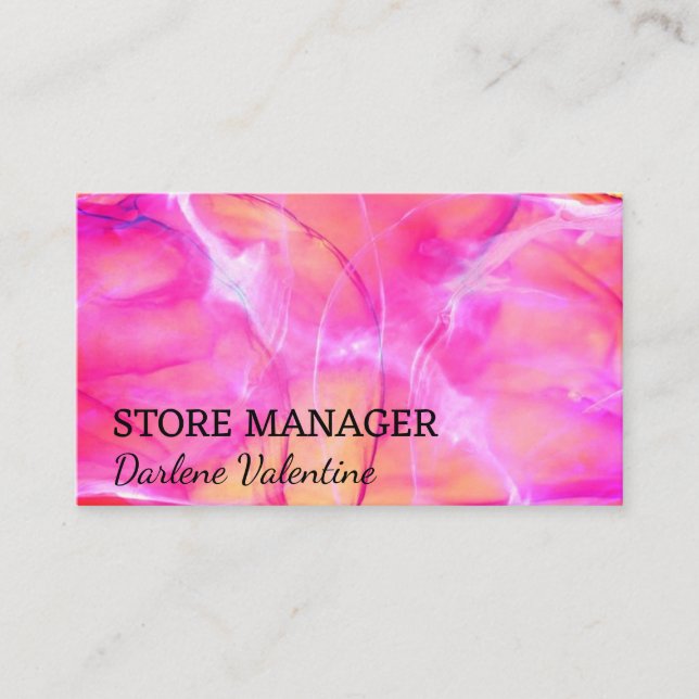 Gorgeous business cards (Front)