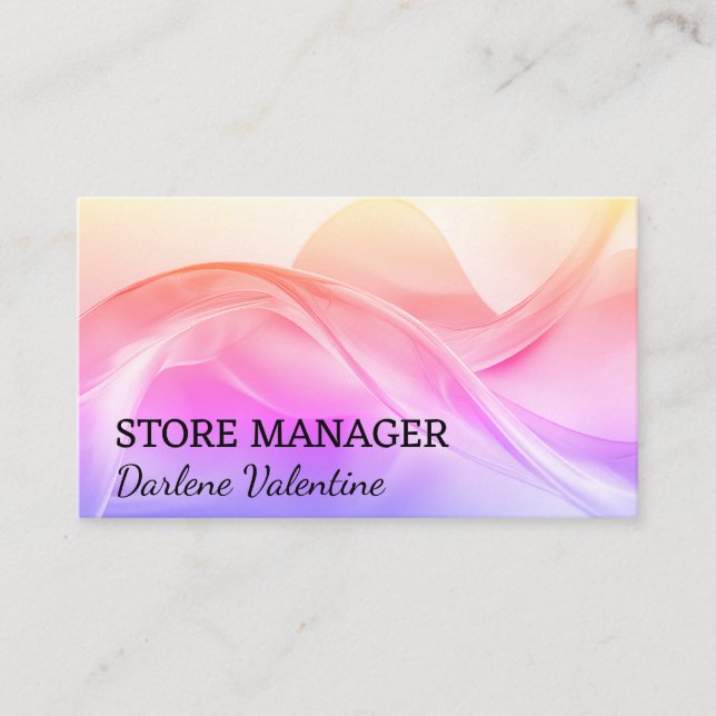 Gorgeous business cards (Front)