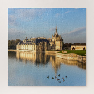 Gorgeous castle jigsaw puzzle Chateau de Chantilly