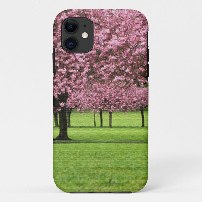 GORGEOUS CHERRY FLORAL Case-Mate iPhone CASE (Back)