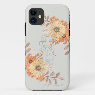 Gorgeous Christian Elegance: Minimal Phone Sleeve iPhone 11 Case