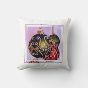 Gorgeous Christmas Ornaments Cushion