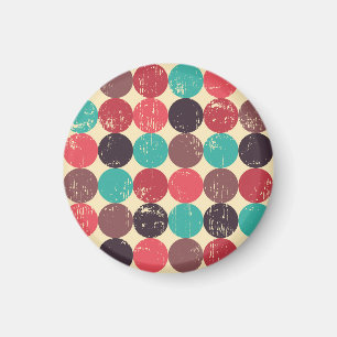Gorgeous Circle Pattern Wallpaper Magnet