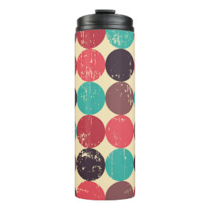 Gorgeous Circle Pattern Wallpaper Thermal Tumbler