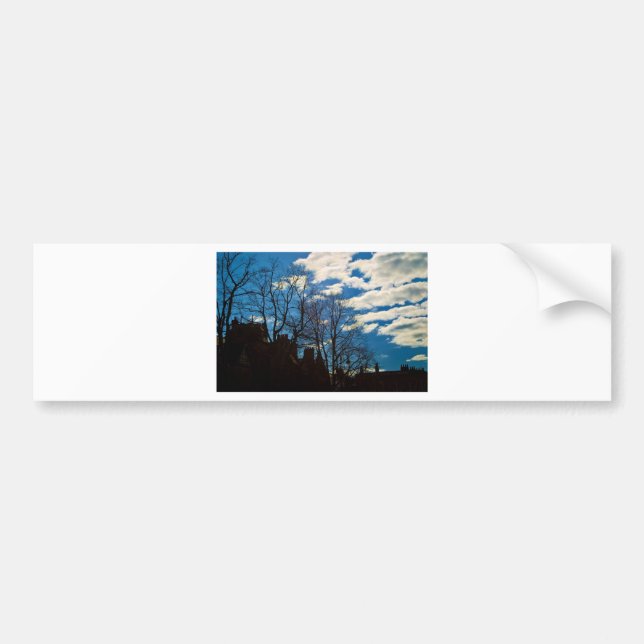 GORGEOUS CITY SKY BUMPER STICKER (Front)