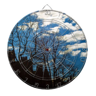 GORGEOUS CITY SKY DARTBOARD