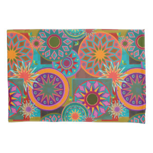 Gorgeous Colourful Exotic Pillowcase 