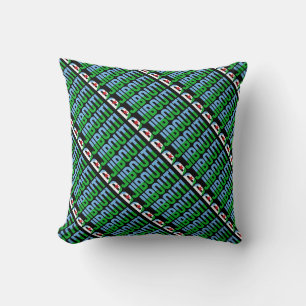 Gorgeous Djibouti National Flag Cushion