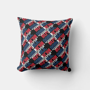 Gorgeous Dominican Republic National Flag Cushion
