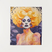 Gorgeous Drag Queen Red Hair