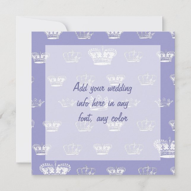Gorgeous elegant invitations (Front)