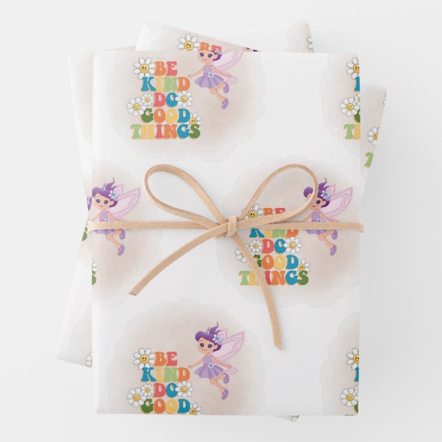 Gorgeous Fairy Wrapping Paper Sheet (In situ)