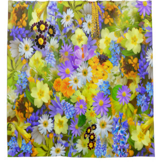 Gorgeous Floral Shower Curtain