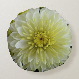 Gorgeous Flower Round Throw Pillow