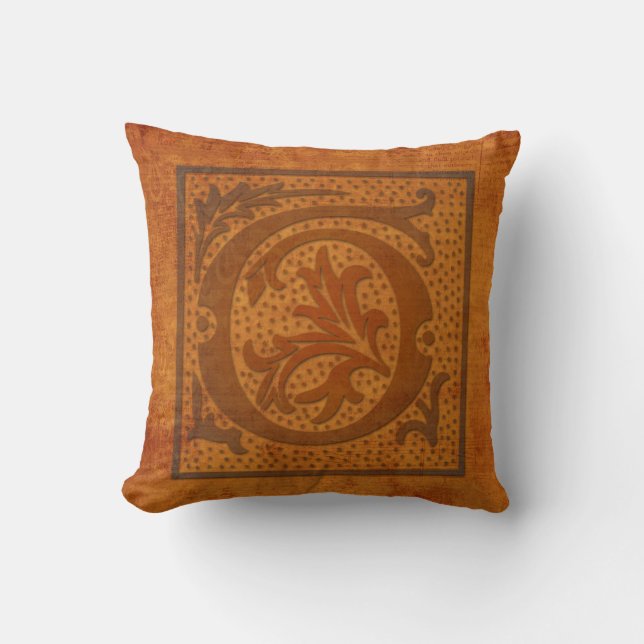 Gorgeous G Monogram/Old Letter Pillow! Cushion (Front)
