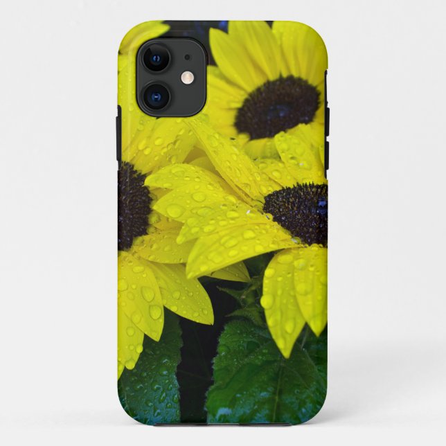 GORGEOUS GARDEN SUNFLOWERS Case-Mate iPhone CASE (Back)